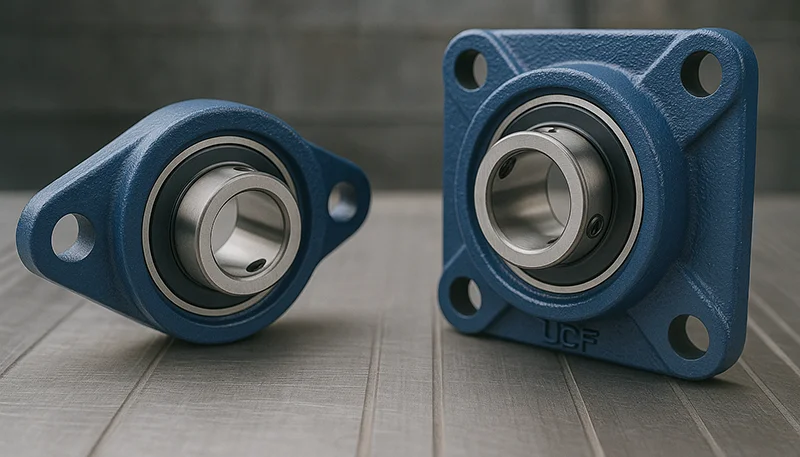 Фланцевые подшипники UCFL и UCF: два типа фланца для разных задач