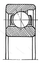Подшипник  6019 (709CD) размер 9x24x7 от производителя  SKF Подшипник  6019 (709CD) размер 9x24x7 от производителя  SKF