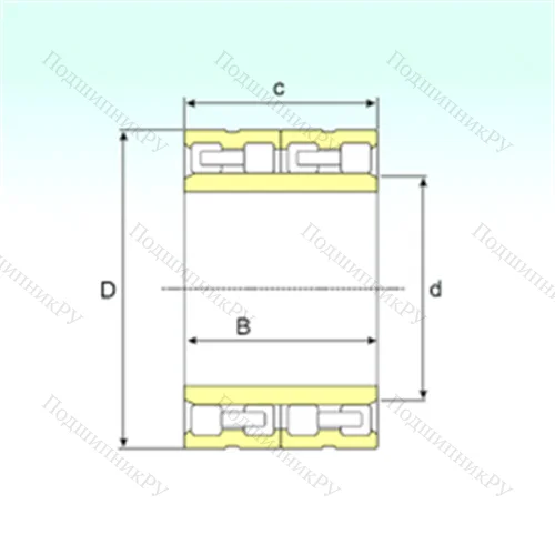 Подшипник роликовый радиальный FC 3045120
