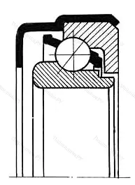 Модификация подшипника 8-986711С9 размер 55x90x23/19 от производителя  ГПЗ-1