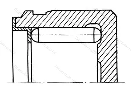 Модификация подшипника 704702К размер 16,305x30x25 от производителя  ГПЗ-1
