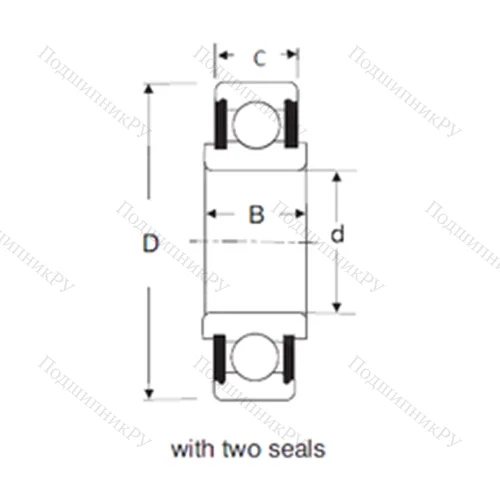 Подшипник шариковый радиальный 88013 от производителя  SIGMA