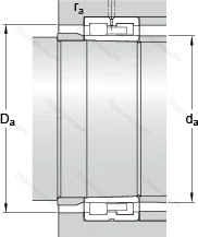 Подшипник NNU 49/500 BK/SPW 33X