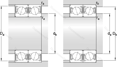 Подшипник S 7022 CD/HCP 4A