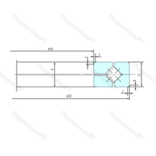 Подшипник роликовый упорно-радиальный 0685XRN 091