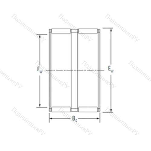 Подшипник игольчатый радиальный K 26X 30X 22ZW от производителя  KOYO