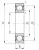 Однорядный шариковый подшипник 6010 2Z от производителя  FAG