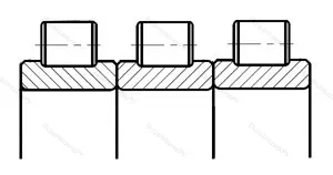 Модификация подшипника 3712122У3 размер 110x156x45 от производителя  ЕПК