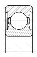 Модификация подшипника 6-60204 размер 20x47x14 ГПЗ-23 от производителя  ГПЗ-23