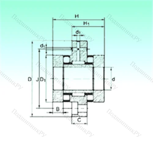 Подшипник комбинированный ZARF 1762 TN от производителя  NBS