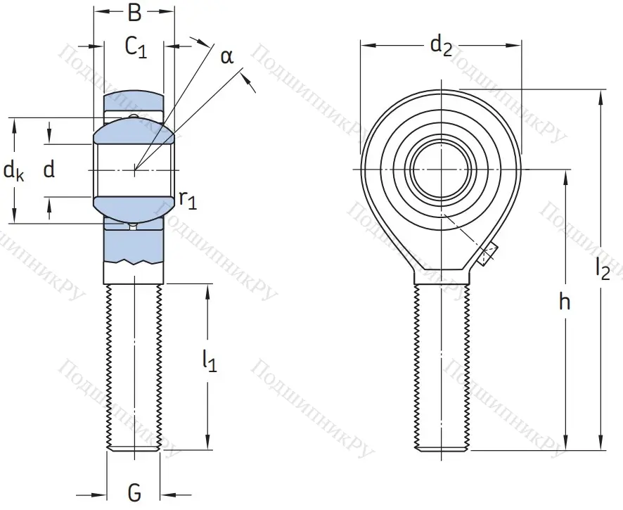 Шарнирная головка POS 8 L в Уфе