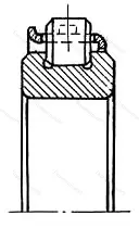 Модификация подшипника 502208КМ размер 40x70x18 от производителя  ГПЗ-10-ГПЗ