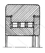 Подшипник  352709 размер 45x110x36 от производителя  ГПЗ-1