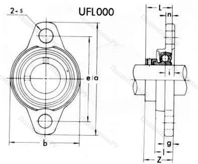 Подшипниковый узел UFL 006 (ASAHI) в Уфе
