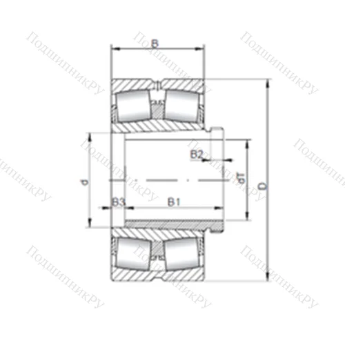 Подшипник роликовый радиальный самоцентрирующийся 24096 K 30CW 33+AH 24092 от производителя  CX