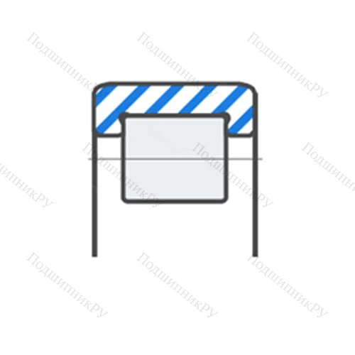 Подшипник роликовый радиальный RNU 0727