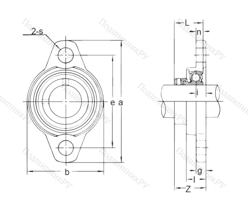 Подшипниковый узел UFL 002 ASAHI в Уфе