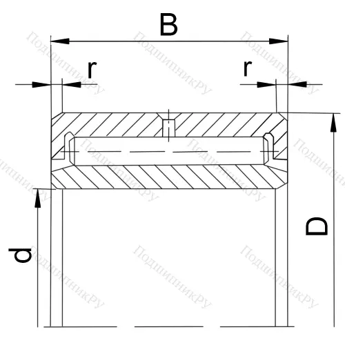 Подшипник NAV 4009 (4074109 ГОСТ) в Уфе