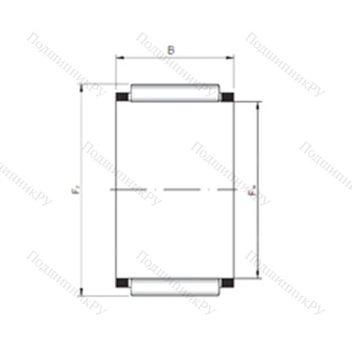 Подшипник игольчатый радиальный KBK 14X 18X 14,5