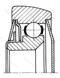 Модификация подшипника 66-1260912Ю2 размер 60x85x11/13 от производителя  ГПЗ-4