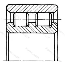 Подшипник  3202776 размер 380x620x194 от производителя  ГПЗ-5