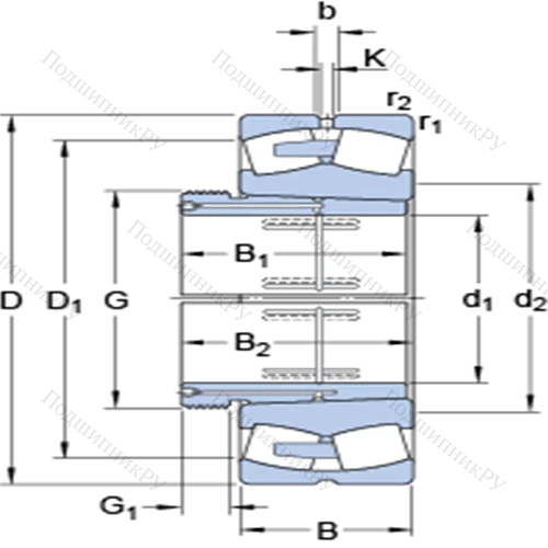 Сферические роликоподшипники на стяжной втулке 24176 ECAK 30/W 33 + AOH 24176 от производителя  SKF Сферические роликоподшипники на стяжной втулке 24176 ECAK 30/W 33 + AOH 24176 от производителя  SKF