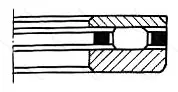 Модификация подшипника 219803Л размер 17x30x5,75 от производителя  ГПЗ-4