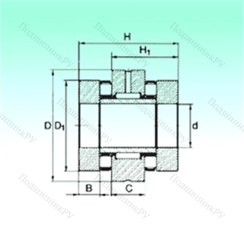 Подшипник комбинированный ZARN 75155 TN от производителя  NBS
