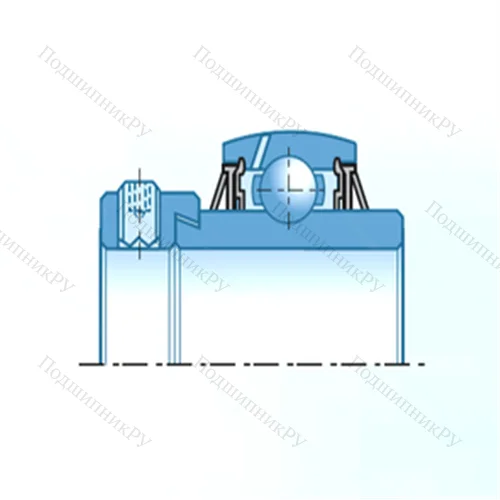 Подшипник шариковый радиальный UEL 209D 1