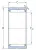 Игольчатый подшипник NK 85/25 от производителя  SKF