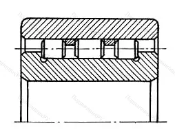Подшипник  5362980 размер 400x540x190 от производителя  ГПЗ-9