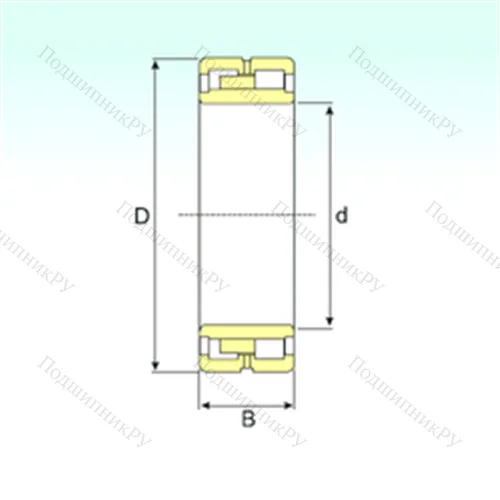 Подшипник роликовый радиальный NNU 41/560 K 30M/W 33X от производителя  ISB
