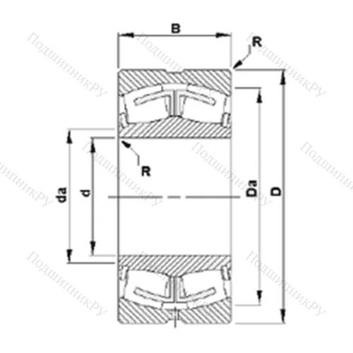 Подшипник роликовый радиальный самоцентрирующийся 21315VCSJ