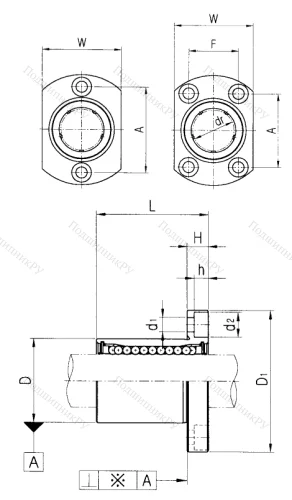 Подшипник LMH 16 UU в Уфе