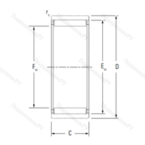 Подшипник игольчатый радиальный RNAO 75X 95X 60 от производителя  KOYO