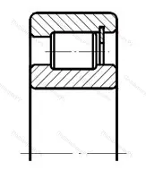 Подшипник SL 183022 размер 110x170x45 от производителя  INA