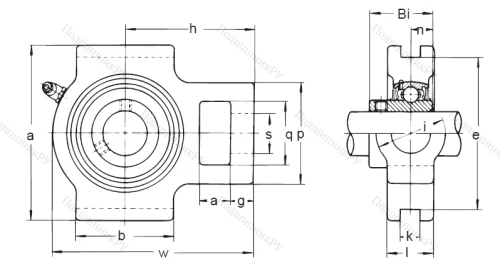Подшипниковый узел UCT 307 в Уфе