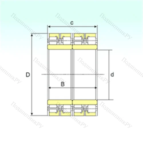 Подшипник роликовый радиальный FCDP 116156486