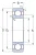 Однорядный шариковый подшипник 6305 TN 9/C 4 от производителя  SKF