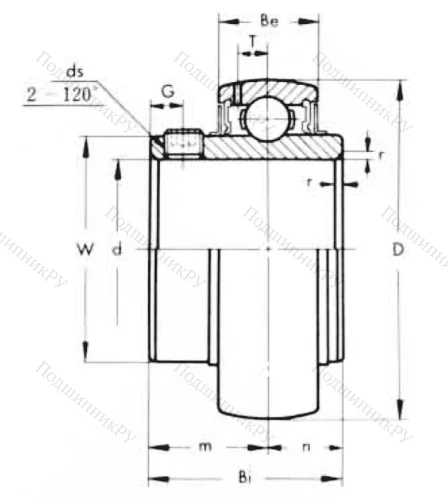 Подшипник MUC 207 FD (ASAHI) в Уфе
