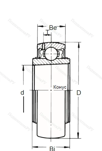 Корпусный подшипник UK 320 в Уфе