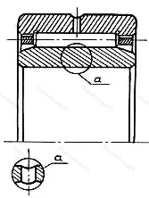 Подшипник NKI 40/30 размер 40x55x30