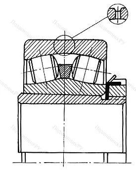 Подшипник  23026K+H 3026 (3353123) 