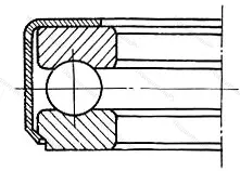 Модификация подшипника 9588213С9 размер 65x100x21 от производителя  ГПЗ-20