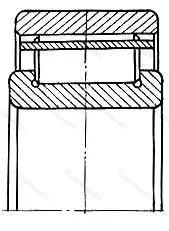 Модификация подшипника 8-954712К4 размер 60x120x58/60 от производителя  ГПЗ-15