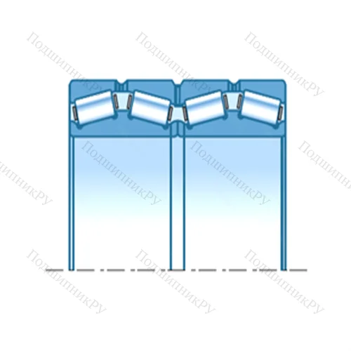 Подшипник роликовый радиально-упорный EE 700090D/700167/700168D