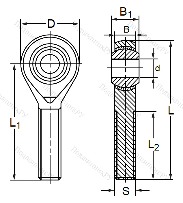 Шарнирная головка POS 8 L в Уфе