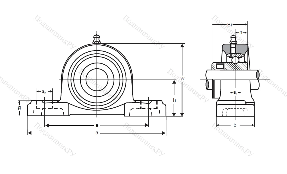 Подшипниковый узел UCP 210 ASAHI в Уфе