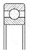 Модификация подшипника 1000976 размер 380x520x65 от производителя  CRAFT