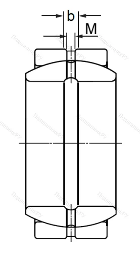 Шарнирный подшипник GE 20 ES в Уфе